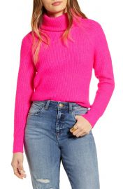 BP  Cozy Ribbed Turtleneck Sweater   Nordstrom at Nordstrom